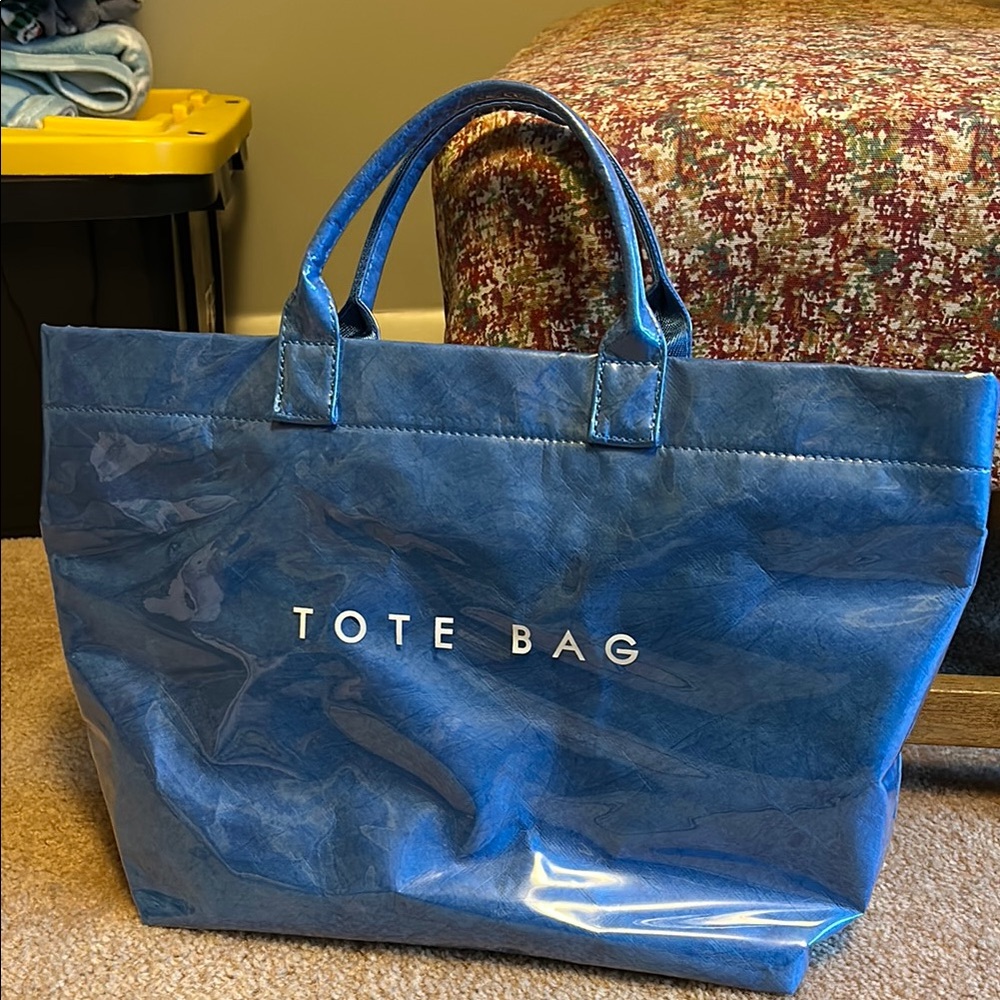 Blue Tote Bag